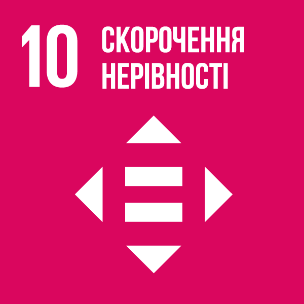 Ціль 10. Скорочення нерівності